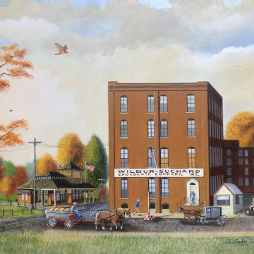 Print: Lititz Chocolate - 11 x 14 Giclee Print on Paper