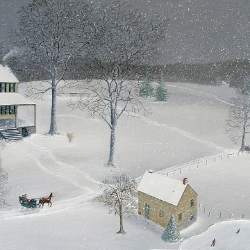 Print: Gault House - 12 x 24