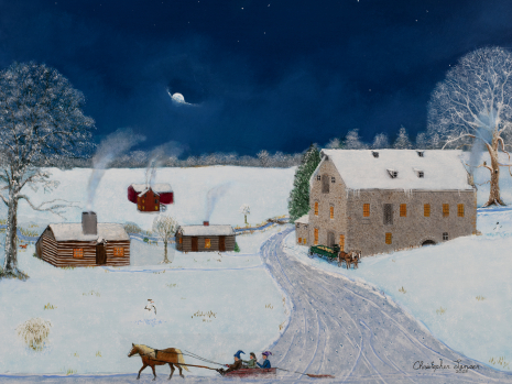 Compass Mill, Winter