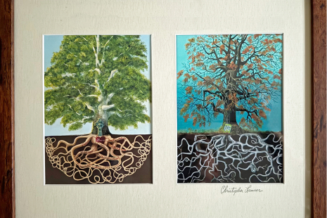 Framed Giclee Prints, Trees, Christopher Lanser Fine Art