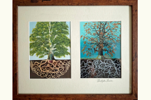 Framed Giclee Prints, Trees, Christopher Lanser Fine Art